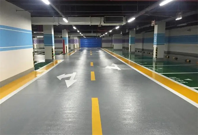 服務優越：停車場地坪漆